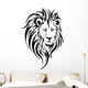Lion Head Tattoo Vector Wall Decal