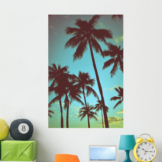 Vintage Tropical Palms 
