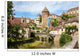 Beautiful town of Semur-en-Auxois, Burgundy, France 