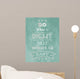 Inspirational quote background Wall Mural