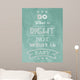 Inspirational quote background Wall Mural