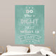 Inspirational quote background Wall Mural