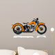 orange motorcycle 