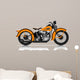 orange motorcycle 