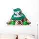 St Patricks Day Dog Wall Decal
