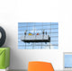 Window cleaning service Wall Mural
