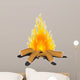 Campfire Vector Wall Decal