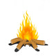 Campfire Vector Wall Decal