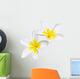 Glorious frangipani plumeria Wall Decal