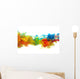 Colorful ink in water Wall Decal