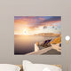 Santorini balconny with view at the sea 