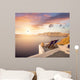 Santorini balconny with view at the sea 