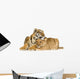 Lion Cub and Tiger Cub Wall Decal