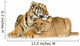 Lion Cub and Tiger Cub Wall Decal