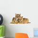 Lion Cub Wall Decal
