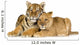 Lion Cub Wall Decal