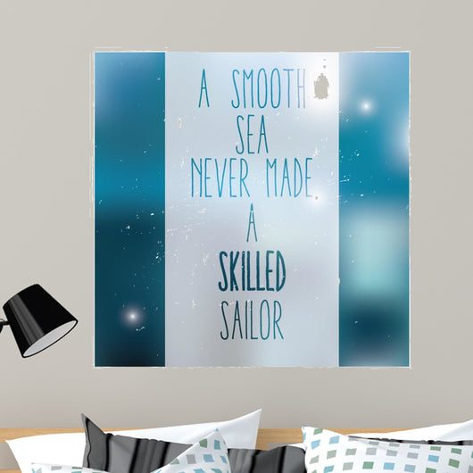 Quote, inspiration message, typographic background, vector 