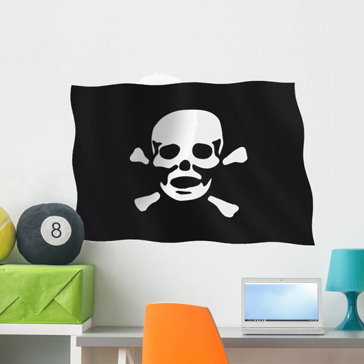 Piratenflagge Wall Mural