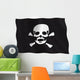 Piratenflagge Wall Mural