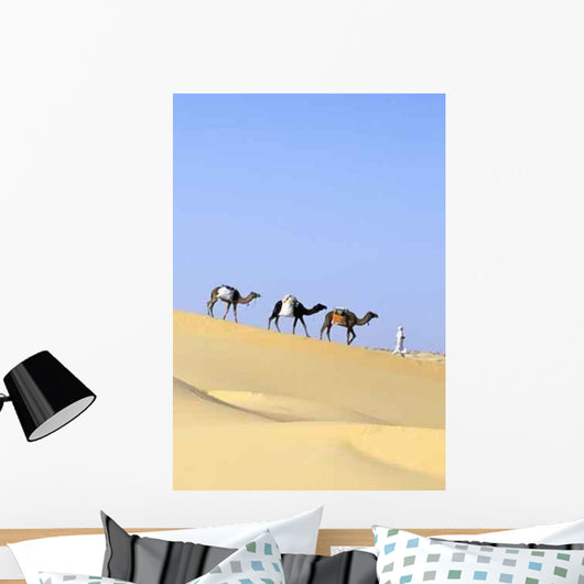 Camel Caravan Wall Decal