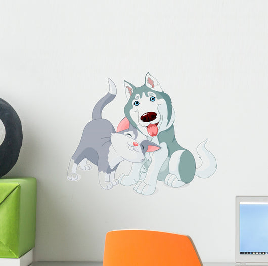 Cute Pets Wall Decal