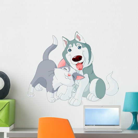 Cute Pets Wall Decal