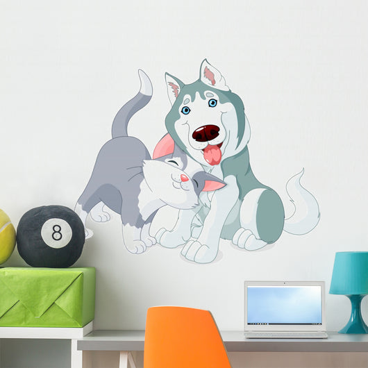 Cute Pets Wall Decal