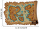 Pirate Map Wall Decal