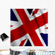 British Flag Closeup Wall Mural