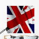 British Flag Closeup Wall Mural