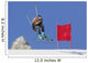 Skiing Wall Mural