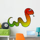 Multicolored Snake Wall Decal
