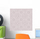 Abstract Seamless Beige Geometric Wall Decal