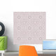 Abstract Seamless Beige Geometric Wall Decal