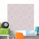 Abstract Seamless Beige Geometric Wall Decal