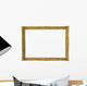 Vintage golden frame Wall Decal