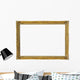 Vintage golden frame Wall Decal