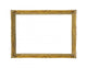 Vintage golden frame Wall Decal