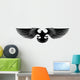 Black Heraldic Eagle Wall Decal