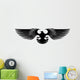 Black Heraldic Eagle Wall Decal