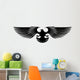 Black Heraldic Eagle Wall Decal