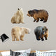 Big Bears Wall Decal Sticker Set