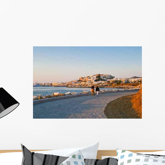 Road to Naxos City Wall Decal