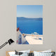 Rooftop Chairs on Santorini Greece 