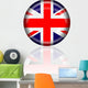 Great Britian Button Wall Decal
