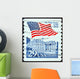 White House and flag (USA 1992) Wall Mural