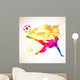 Soccer Player Wall Mural