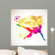 Soccer Player Wall Mural