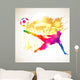 Soccer Player Wall Mural