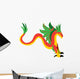 Winged Snake Dragon Wall Decal